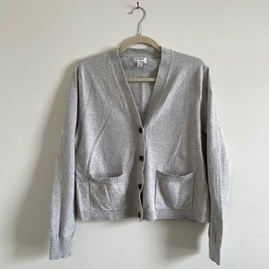 J.CREW FACTORY CASHMERE BLEND CARDIGAN